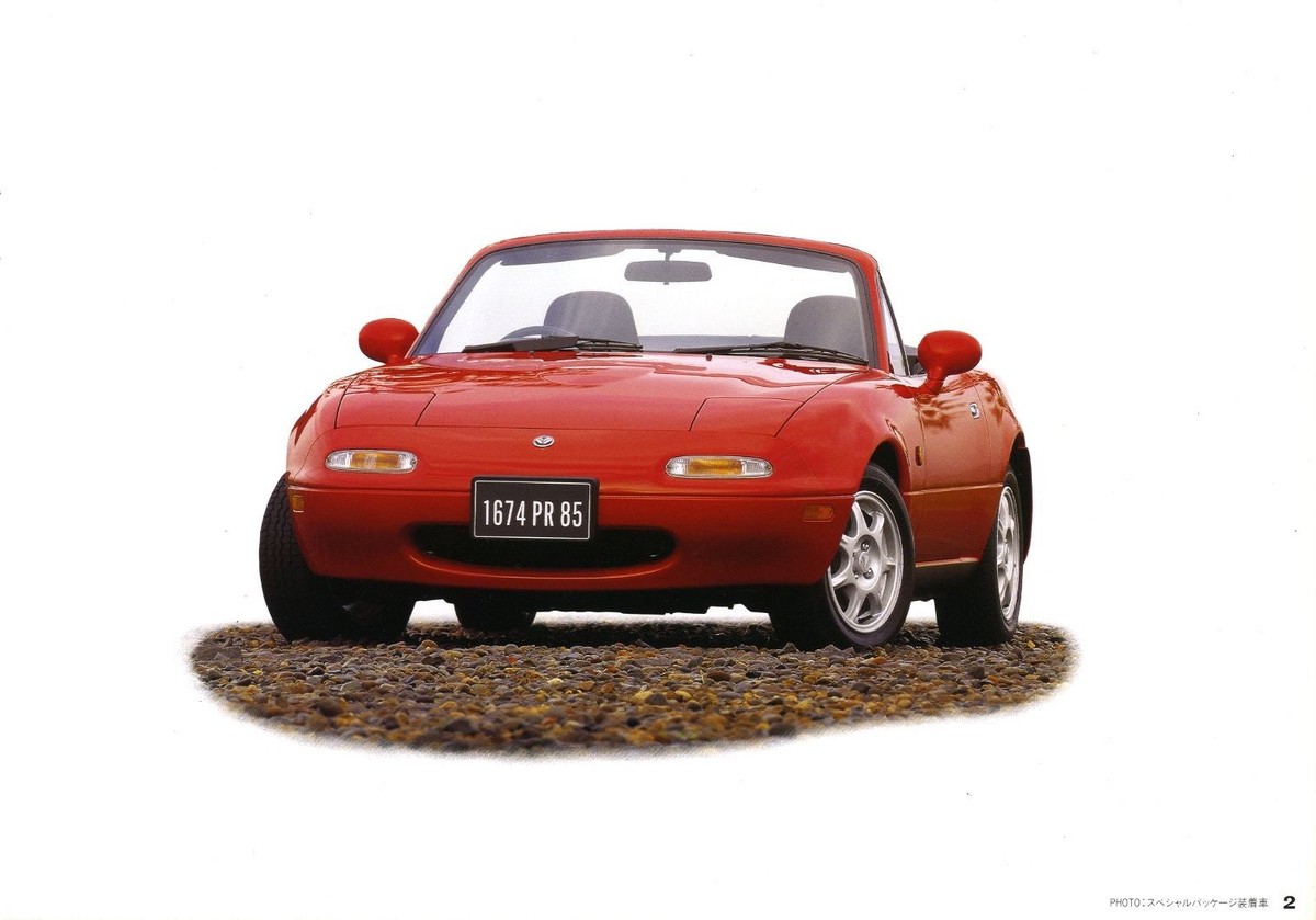 Catalog] 1993 EUNOS ROADSTER Japanese brochure MAZDA NA8C BP-ZE