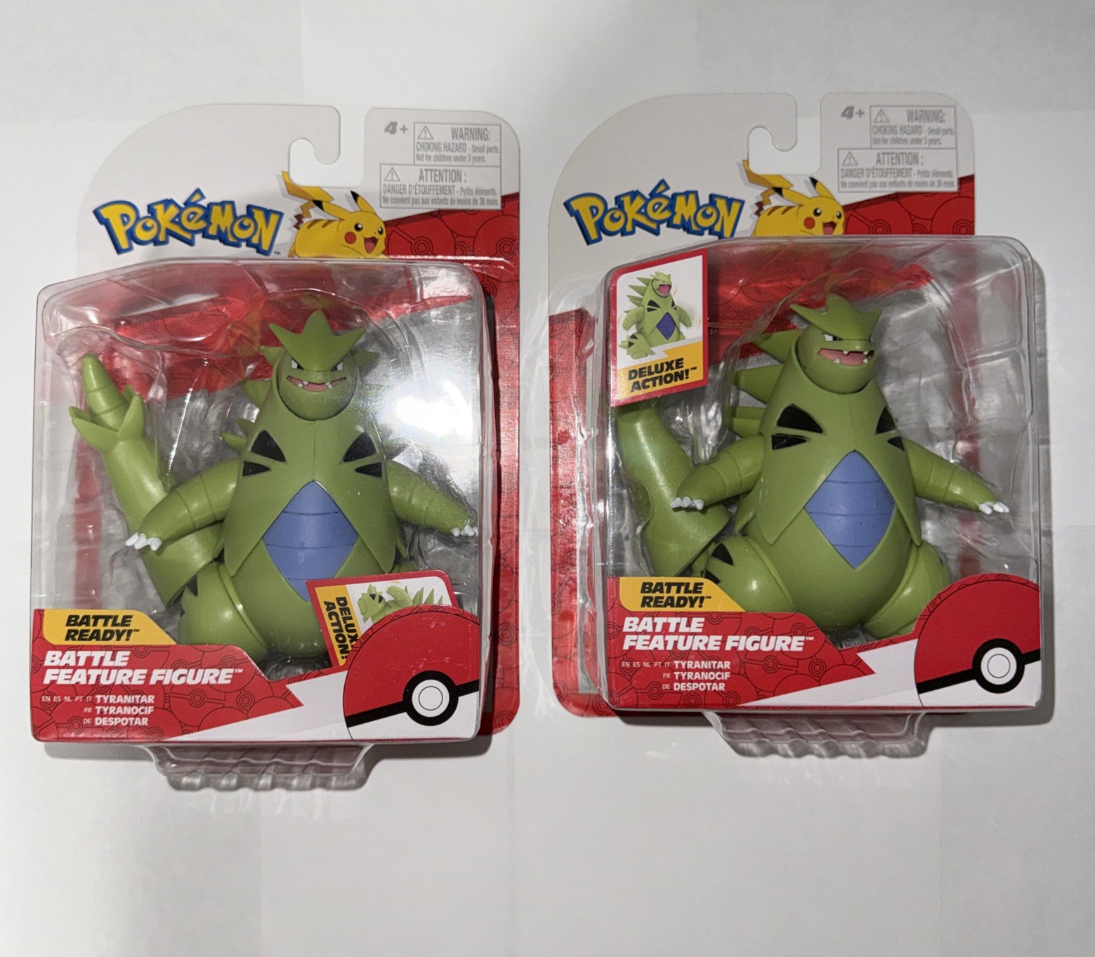 Jazwares Pokemon Battle Feature Figure Tyranitar Action Figure 2024 NEW
