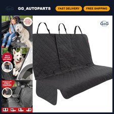 Waterproof Dog Car Seat Cover - Non-Slip Backseat Protector for SUVs, Trucks, Se