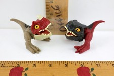LOT x 2 Jurassic World Dominion Uncaged Wild Pop Ups Dinosaurs Pryoraptor/Cerato