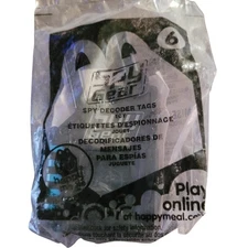 2013 Spy Gear Spy Decoder Tags 6 McDonalds New in Package