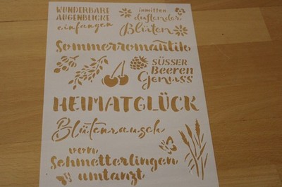 Gonis Flexschablone Heimatglück