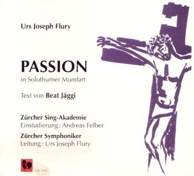 Audio Cd - Urs Joseph Flury - Passion  - Gallo-vde -D- Neu