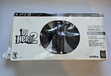 DJ Hero 2 Party Bundle (Sony PlayStation 3, PS3 2010) Complete NEW - BOX DAMAGE