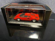 Lamborghini Countach LP400 Red Kyosho 40th Anniversary Model Kit Rare
