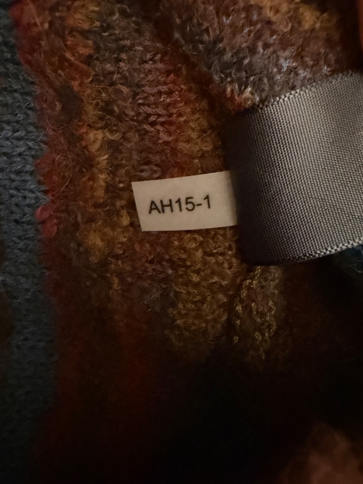 Peruvian Connection Stripe Button Long Crochet Sw… - image 13