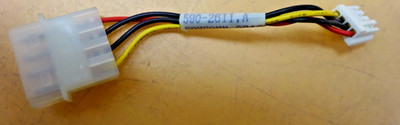 FOXCONN 590-2611 A  1x MOLEX  AUF 1X FDD Power Kabel  #GK13497