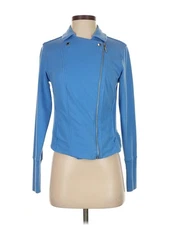 H By Halston Women Blue Cardigan 4