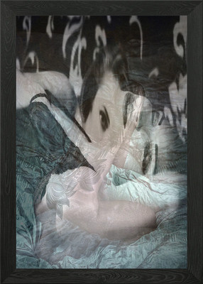 Pillow Talk gerahmtes Wandbild Poster Leinwanddruck Bild