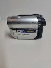 Sony HandyCam Model DCR-DVD610 - Untested - Sold as Parts Only - No returns