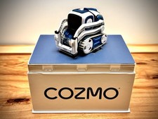 Anki Cozmo Blue Interstellar Robot Limited Ed Tested New Cubes W/ New Batteries