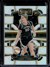 2024-25 Select WNBA #22 Kate Martin Rookie RC Silver Prizm Aces (59A)
