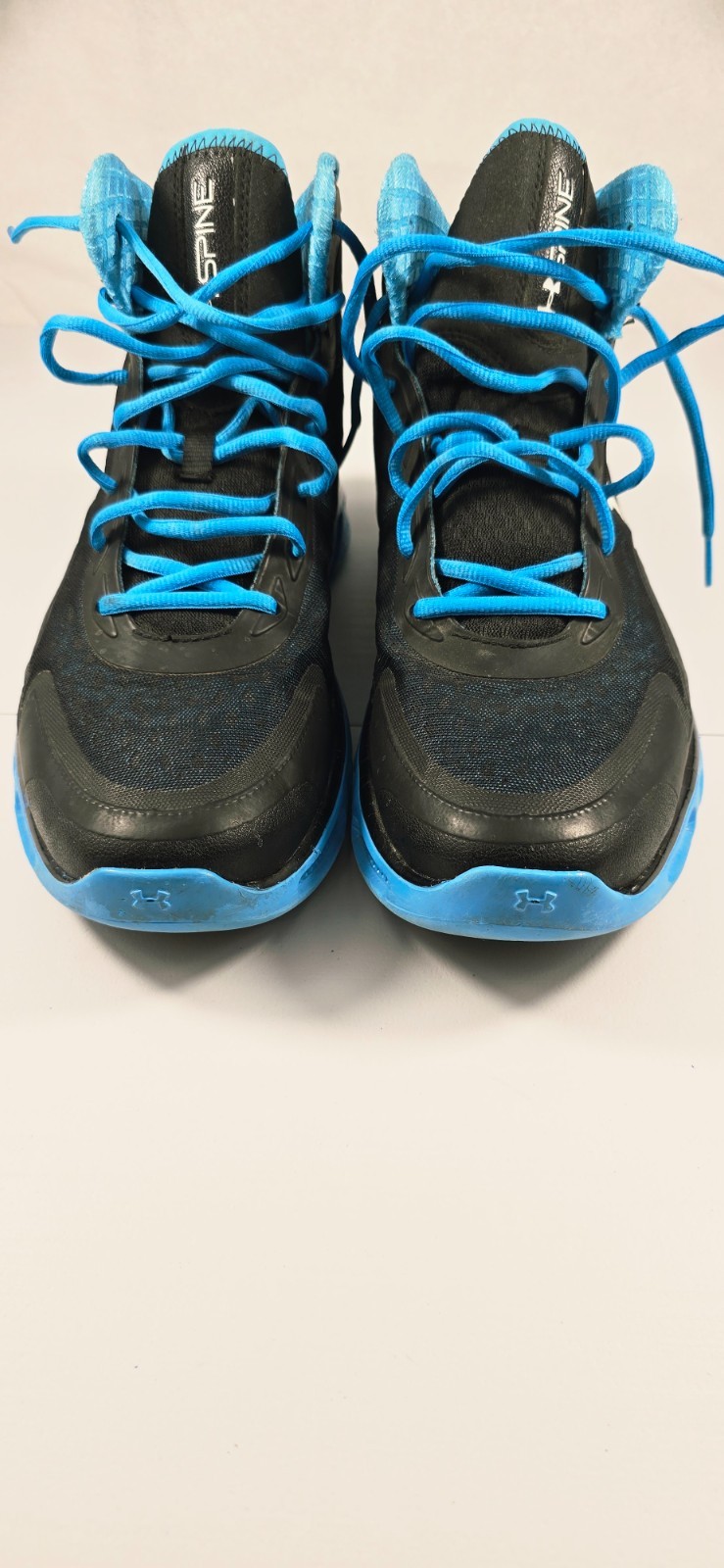 SAOLA Under Armour Spine Bionic Sneakers Uomo US 10.5 Nero Mid Top Outdoor