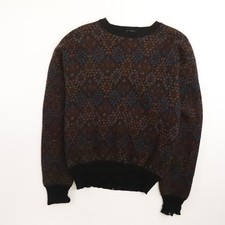 Neiman Marcus Wool Knit Crewneck Sweater Size Medium