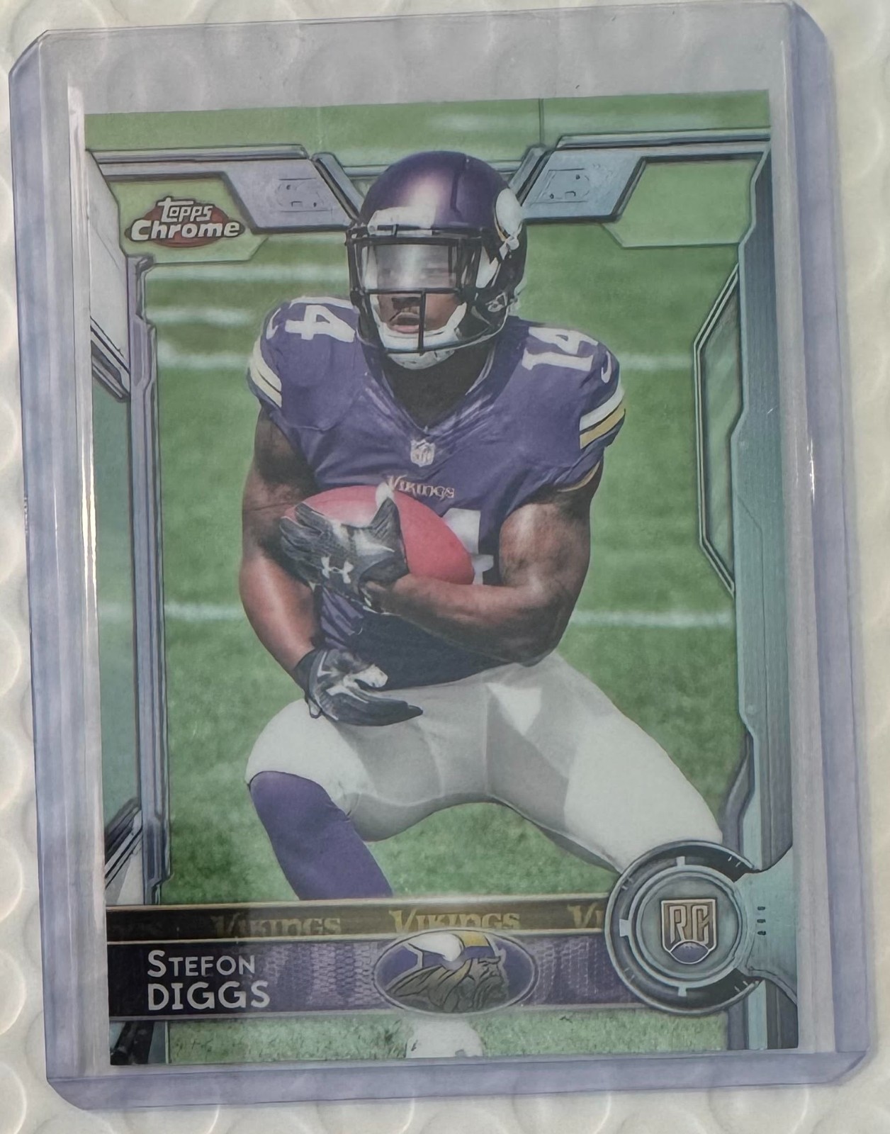 2015 Topps Chrome - Rookies Stefon Diggs #148 (RC) Vikings