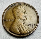 Beautiful 1927S Lincoln Wheat Small Cent Copper BN Circulated US Coin You Grade!