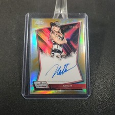 2026 Topps Chrome WWE Natalya Gold Auto /50