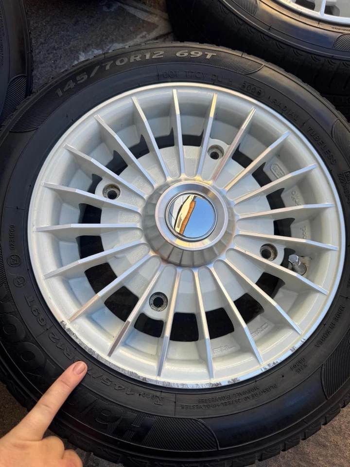 Llantas antiguas Fiat 500 / 126 mk1 - Imagen 3 de 4
