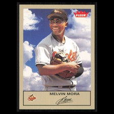 Melvin Mora #15 2005 Fleer Tradition Gray Backs Baltimore Orioles Baseball Card