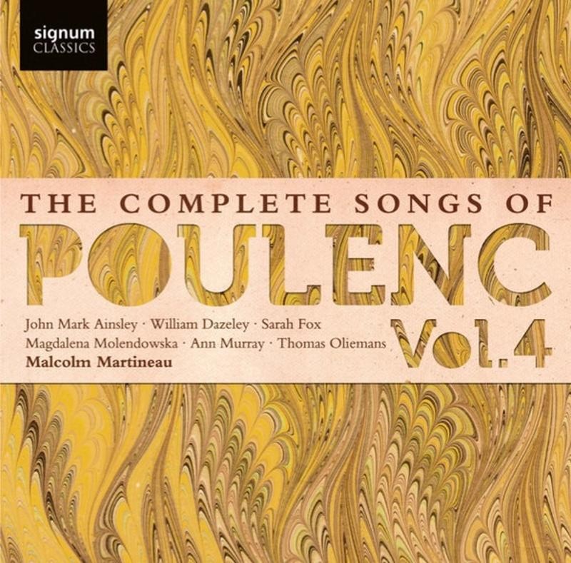 VA - The Complete Songs Of Poulenc. Vol. 4 CD NEU OVP