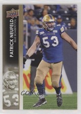 2022 Upper Deck CFL Gold Patrick Neufeld #80 r6v