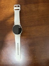 Samsung Galaxy Watch7 40mm Cream Silicone Band Bluetooth Fitness Tracker