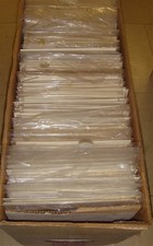 700 + USED COMIC BAGS & BOARDS MODERN SILVER BRONZE COPPER MIX FULL LONGBOX