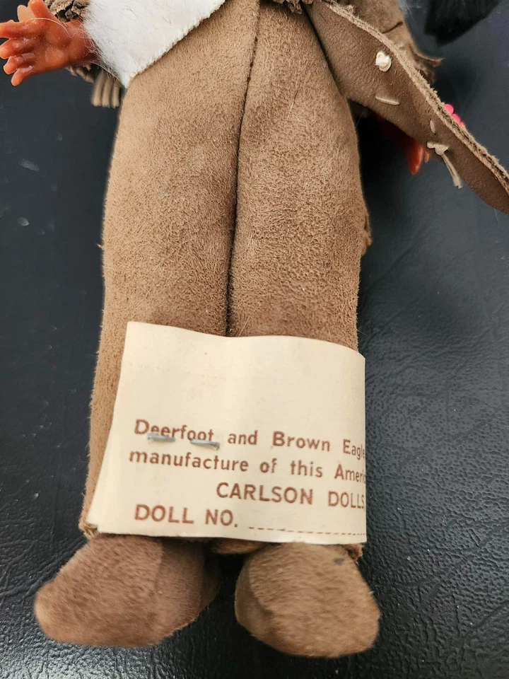 Native American Hard Plastic Dolls by Carlson - Image 3 of 4