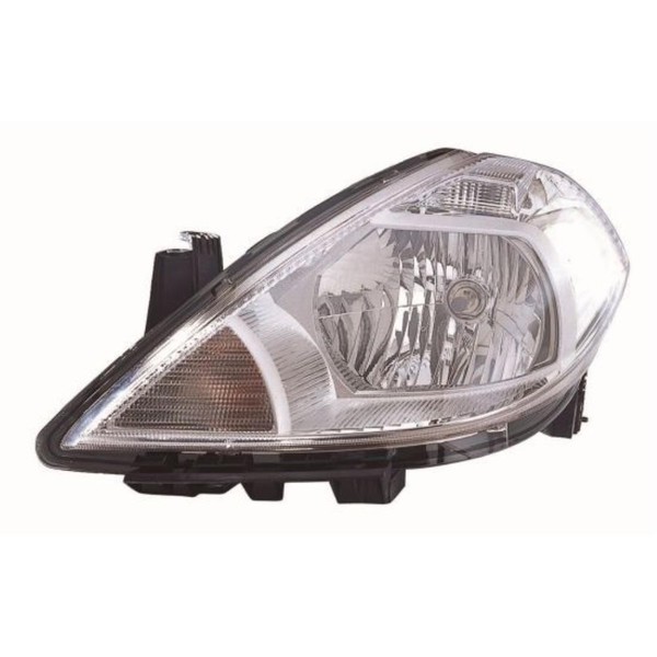 Hauptscheinwerfer Links Manuell H4 FüR Nissan Tiida SchräGheck C11 SC11-image