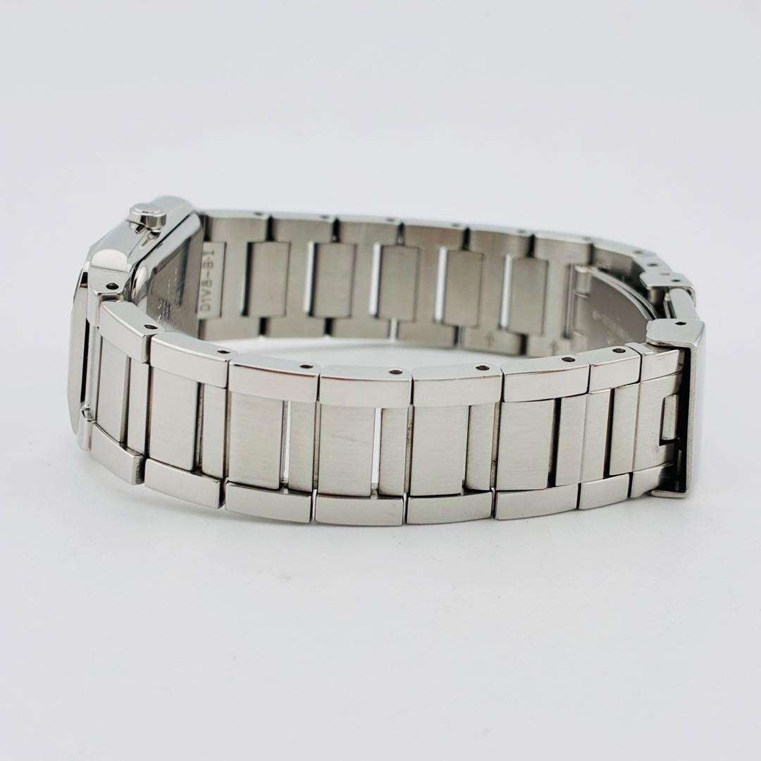 SEIKO LUKIA 1N01 0CD0 Rectangular Shell Silver Wa… - image 6