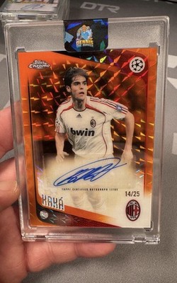 Topps Chrome UCC 25/26 AC Milan Brazil Legend Kaka Auto 14/25
