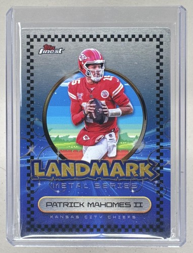 Patrick Mahomes II 2025 Topps Finest #LMS-8 Landmark Metal Series