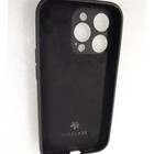 Miracase for iPhone 14 PRO. Black Phone Case w Microfiber back. Shockproof blk — photo 6