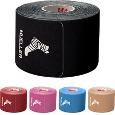 Mueller Sports Medicine 20 Pre-Cut I-Strips Kinesiology Tape Roll