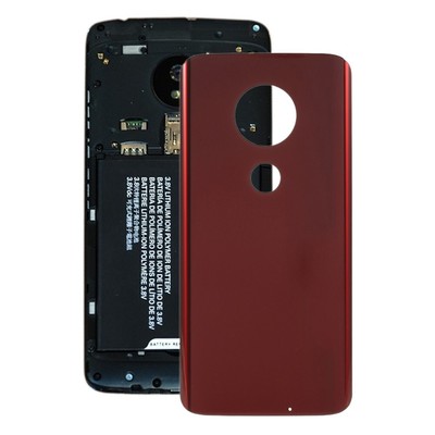 Battery Back Cover for Motorola Moto G7 Plus (Red)