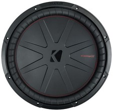 KICKER Dual 15in. Speaker Enclosed Powered Car Subwoofers for sale
