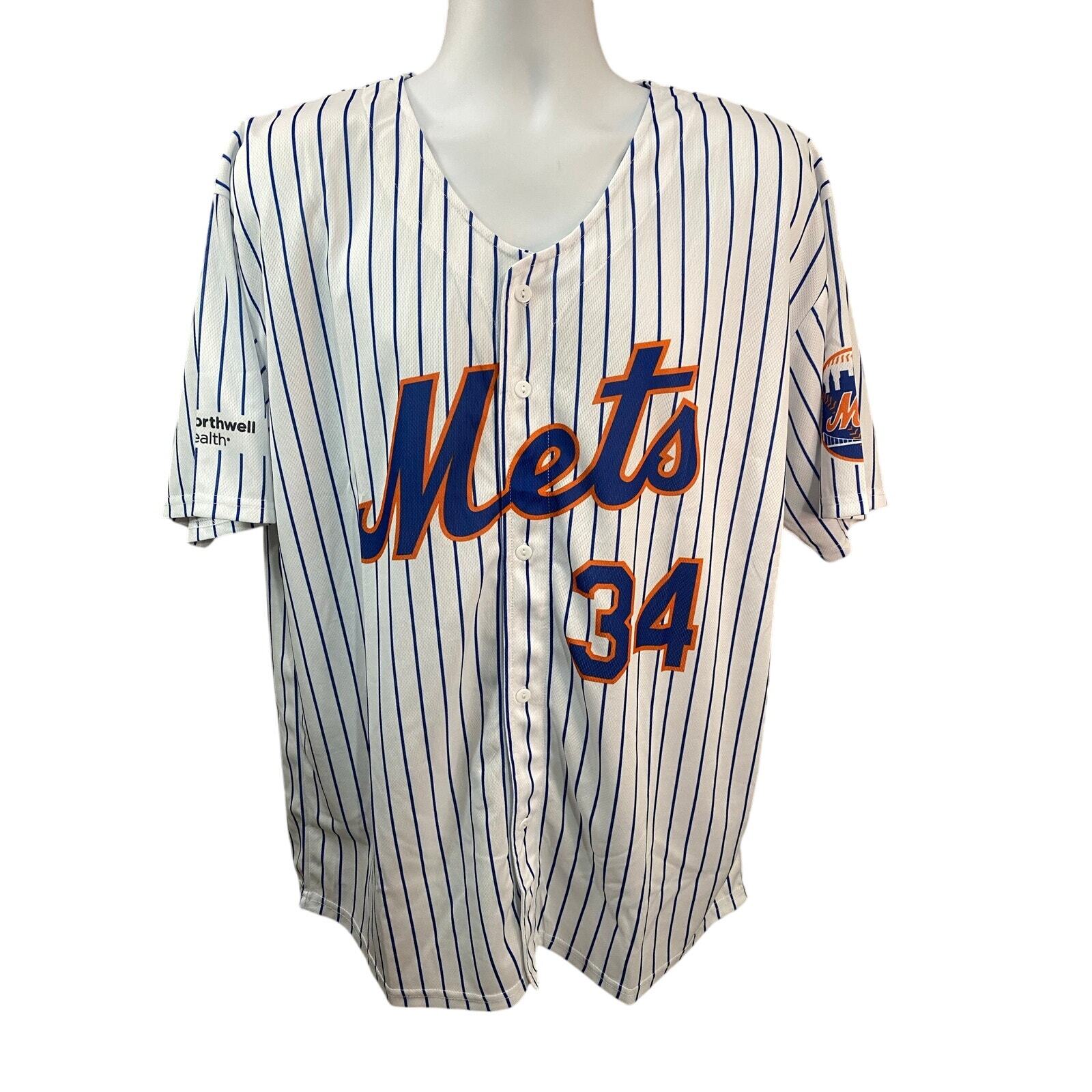 NY Mets Noah Syndergaard Jersey Giveaway Adult XL