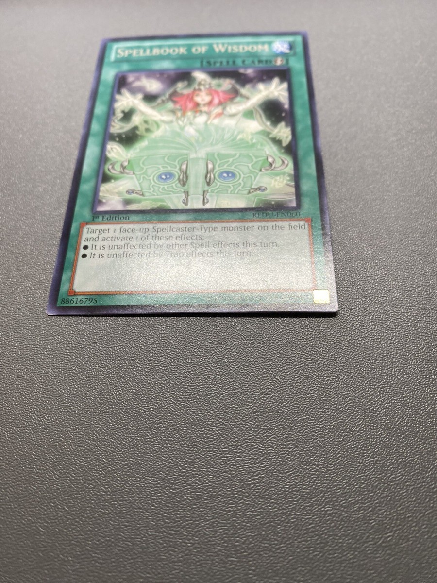 Yu-Gi-Oh! Spellbook Of Wisdom Karte (REDU-EN060) – 1st Edition, Rare