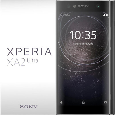 Sony Xperia XA2 Ultra 4G Black 64GB + 4GB Dual-SIM Unlocked GSM