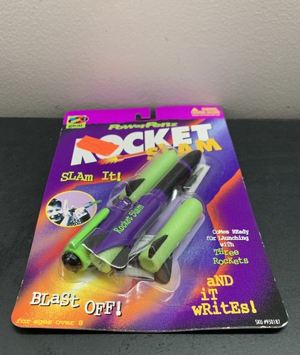 Vintage Sì! Gear Power Penz Rockets Slam NUOVO SIGILLATO RARO OG pacchetto & etichetta di vendita - Foto 4 di 10