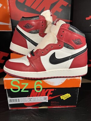 AIR JORDAN 1 HIGH OG LOST AND FOUND FD1437-612 SIZE 6Y  CHICAGO Brick Travis