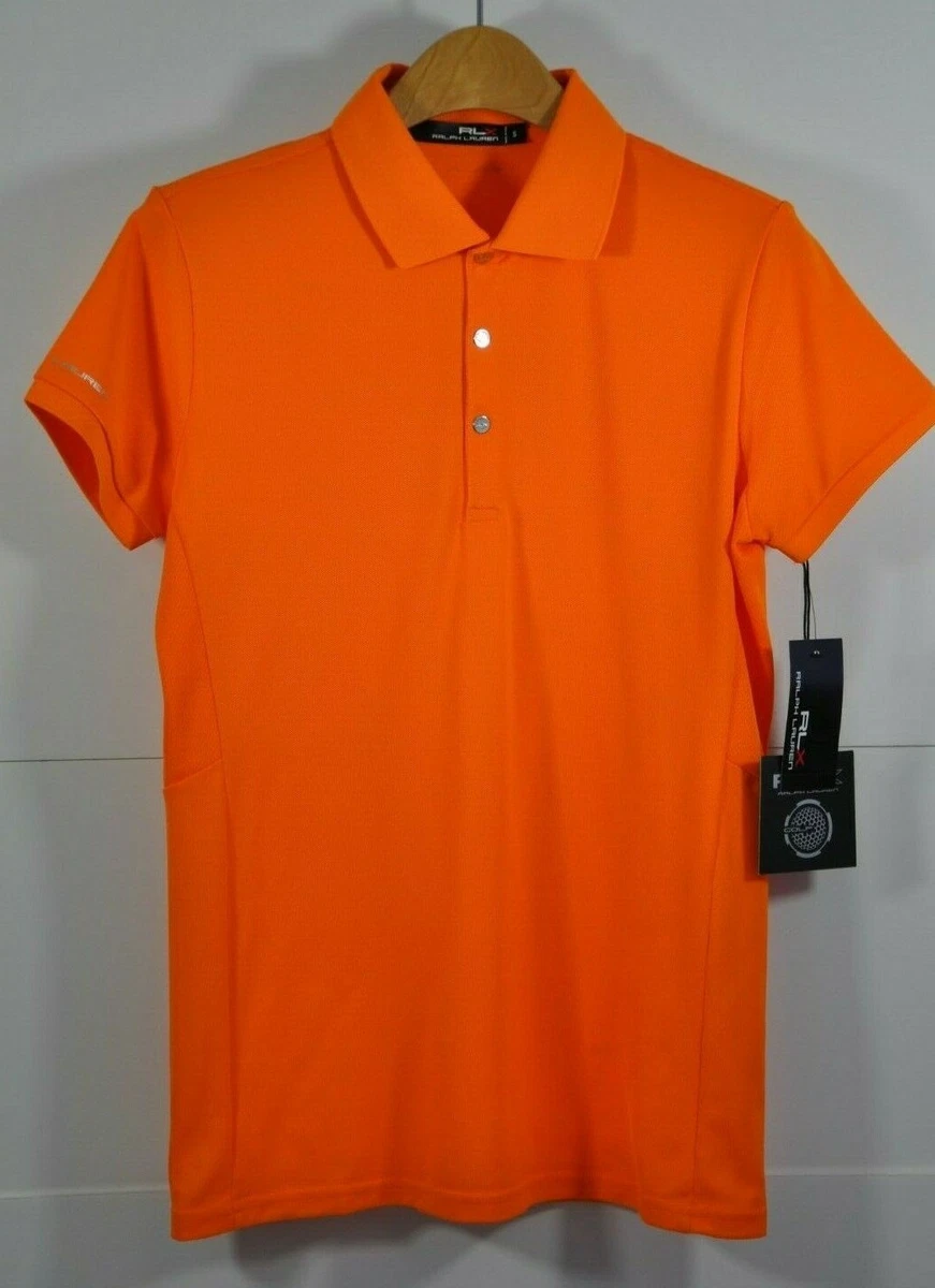 NWT Women's Ralph Lauren RLX Golf, TAILORED FIT MESH-PANEL POLO. Sz S. $89.50