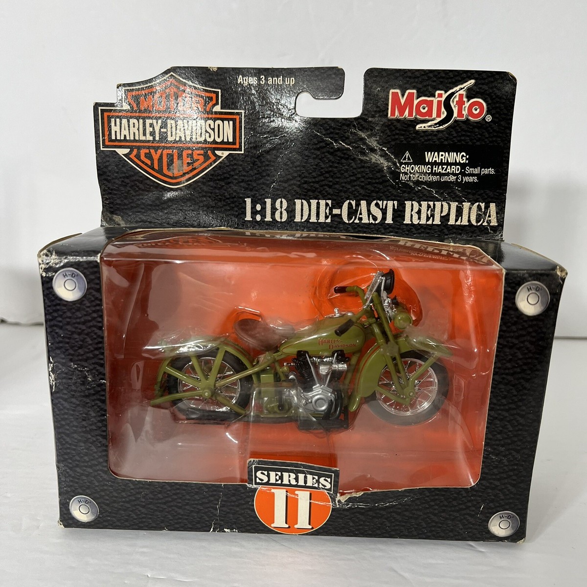 Harley Davidson 1:18 Die Cast 1928 JDH Twin Cam New in