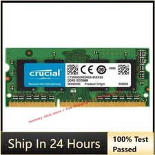 Crucial DDR4 RAM 4GB 8GB 16GB Memory Laptop 2400 2666 3200Mhz PC4-19200 SoDIMM