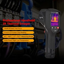 Handheld Infrared Thermal Temperature Imager Camera With 8GB Heating Detector