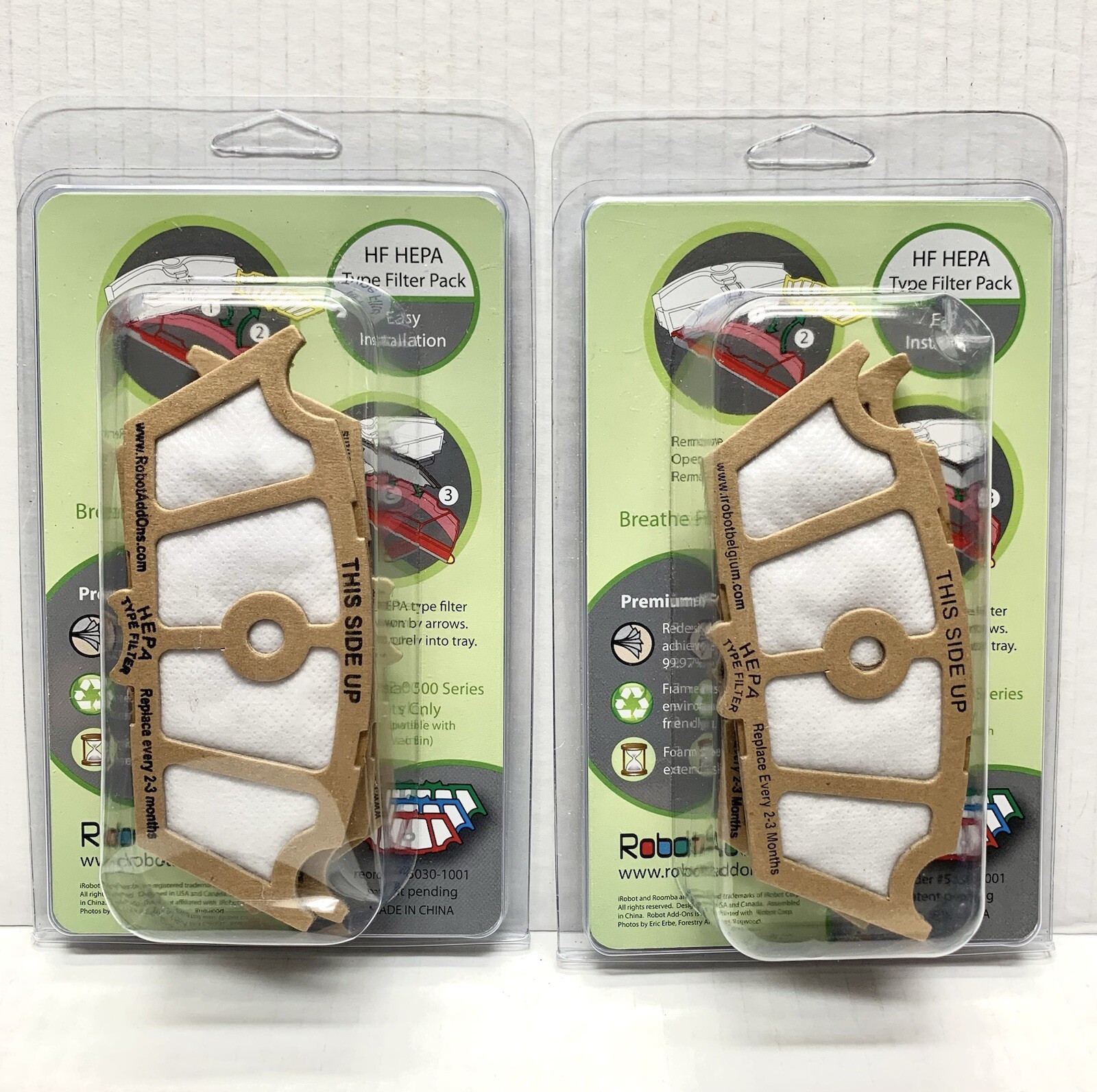 Roomba 500 Series HEPA Filters 2-Pack New 6 Filters Total for iRobot Vacuum