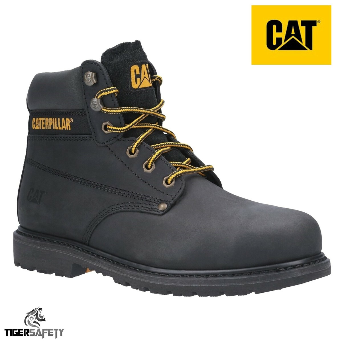 Caterpillar CAT Powerplant SB HRO SRA Mens Steel Toe Cap Safety