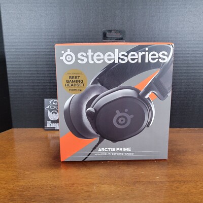 SteelSeries Arctis Prime Wired High Fidelity Gaming Headset Black  SEALED