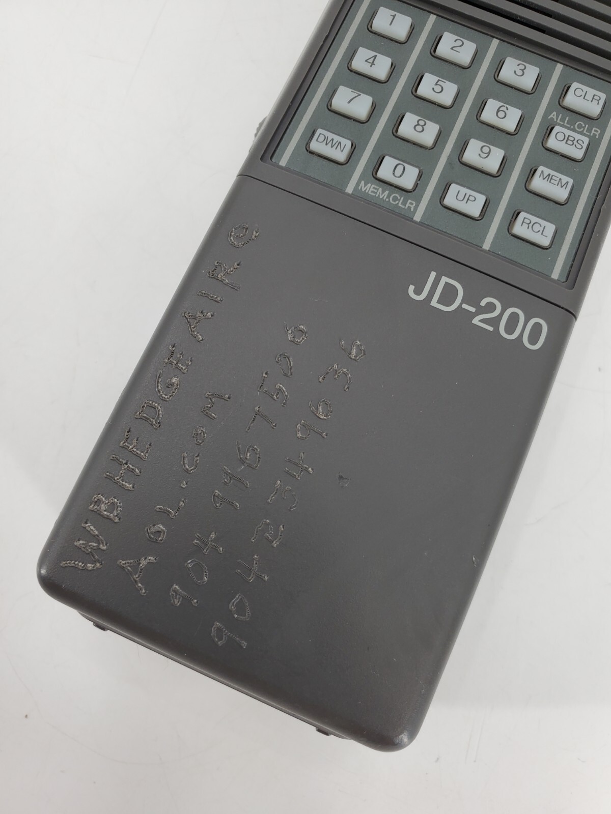 Sporty's Pilot Shop Hand Held Air Band Transceiver JD200 eBay