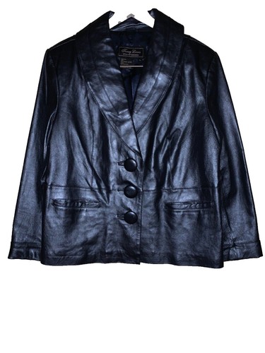 Lewis Leathers Single Rider Jacket Leather Blue SUPER MONZA 80s | eBay